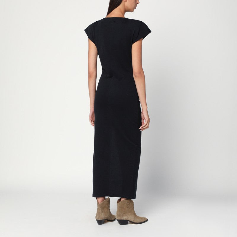 Isabel Marant Black Cotton Nadela Dress Glam Steals