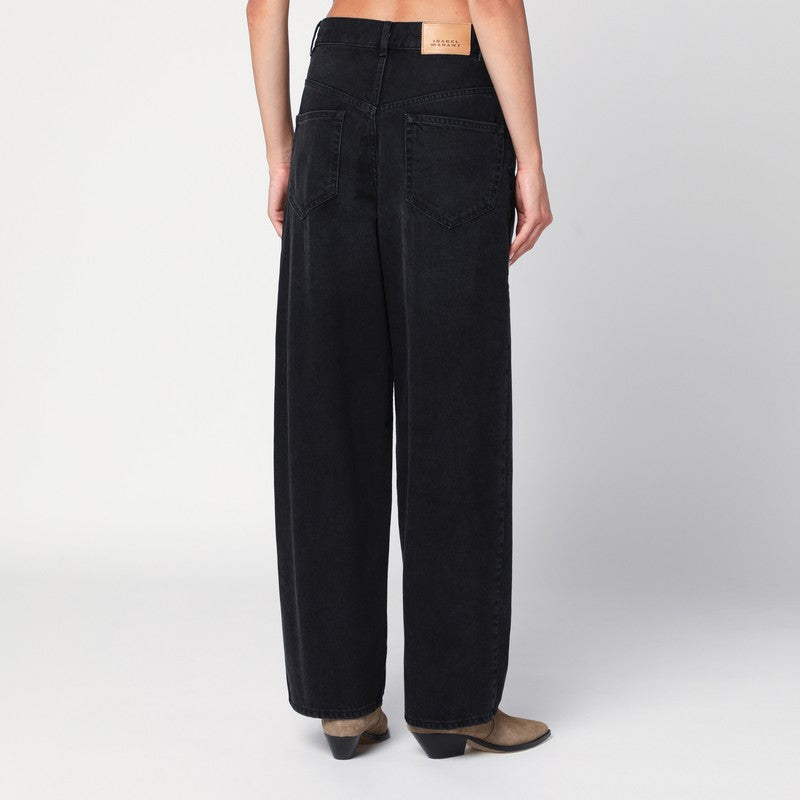 Isabel Marant Black Faded Effect Jeans Glam Steals
