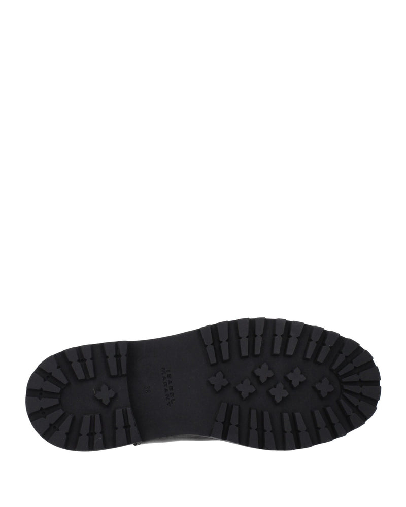 Isabel Marant Black Leather Ankle Boots Glam Steals