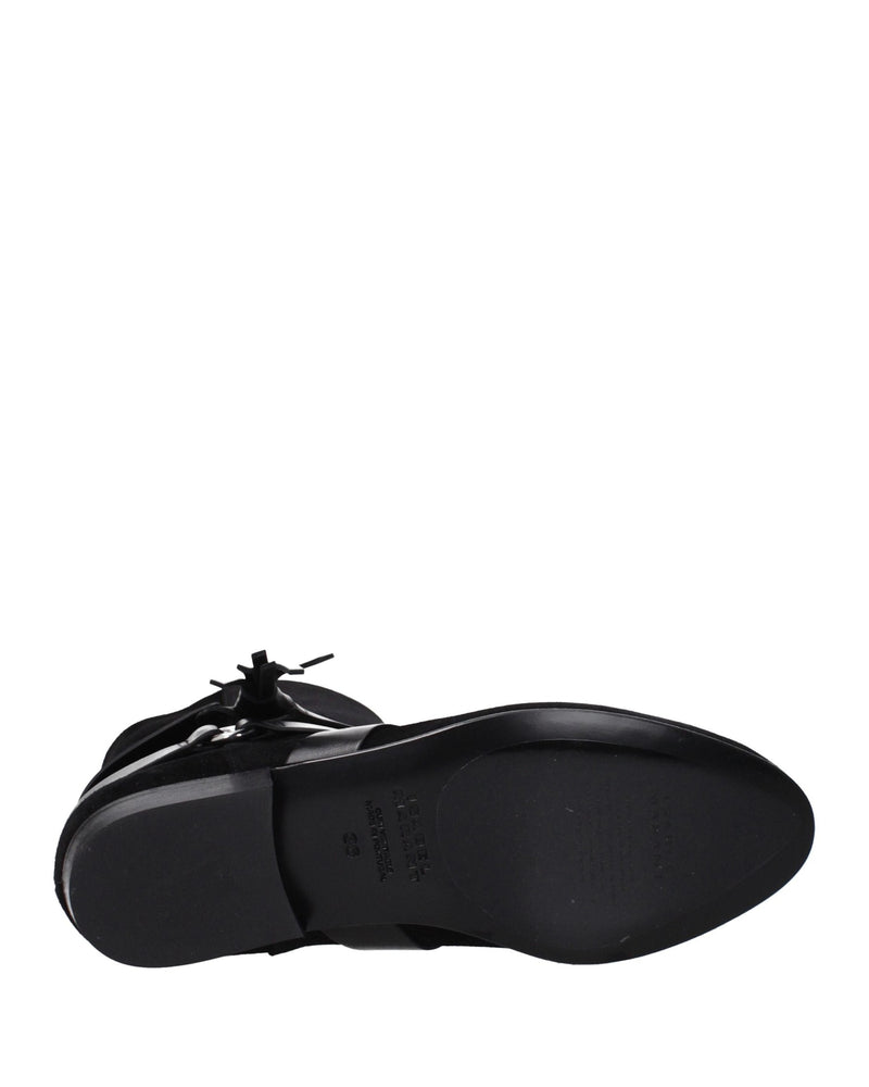 Isabel Marant Black Leather Ankle Boots Glam Steals