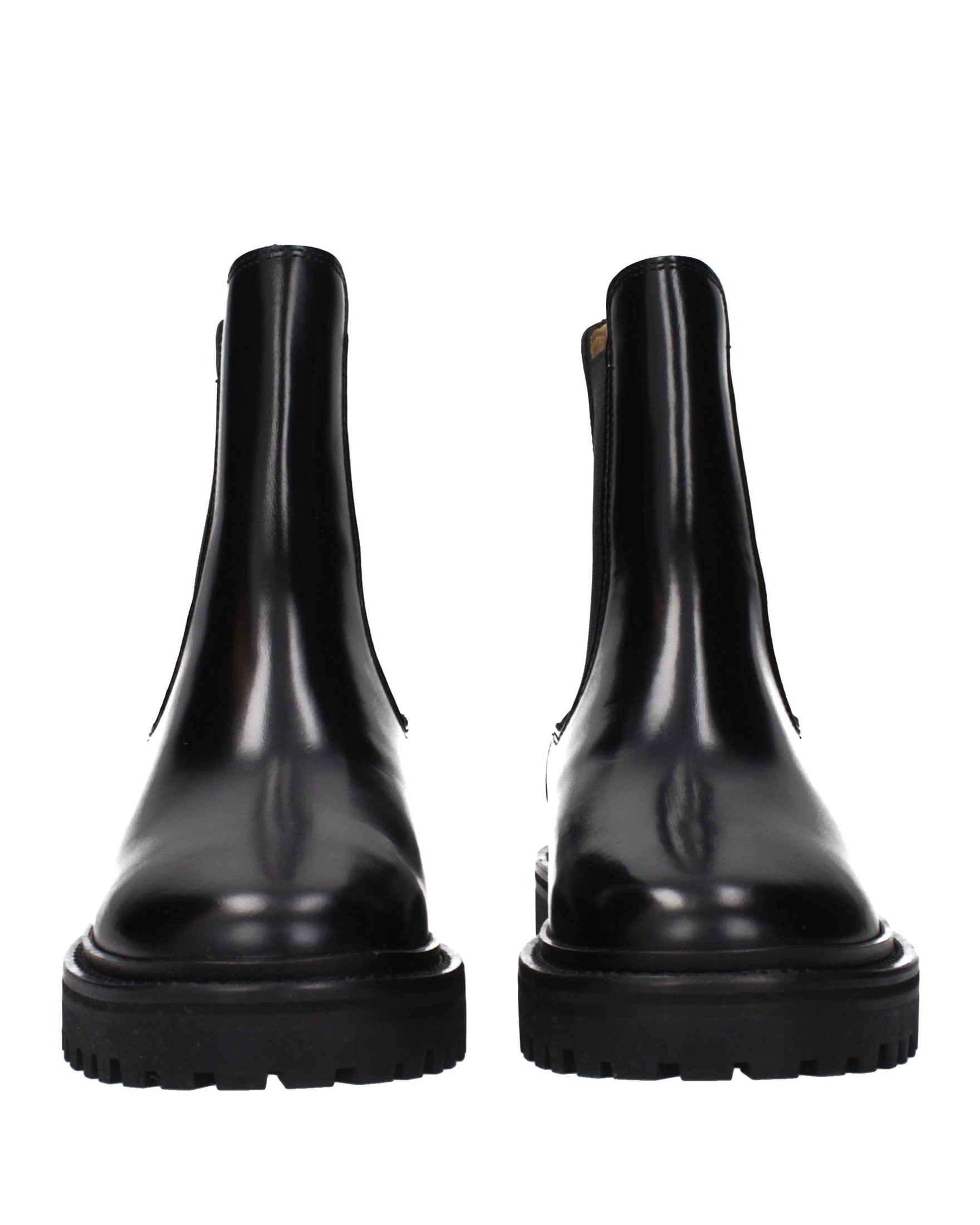 Isabel Marant Black Leather Ankle Boots Glam Steals