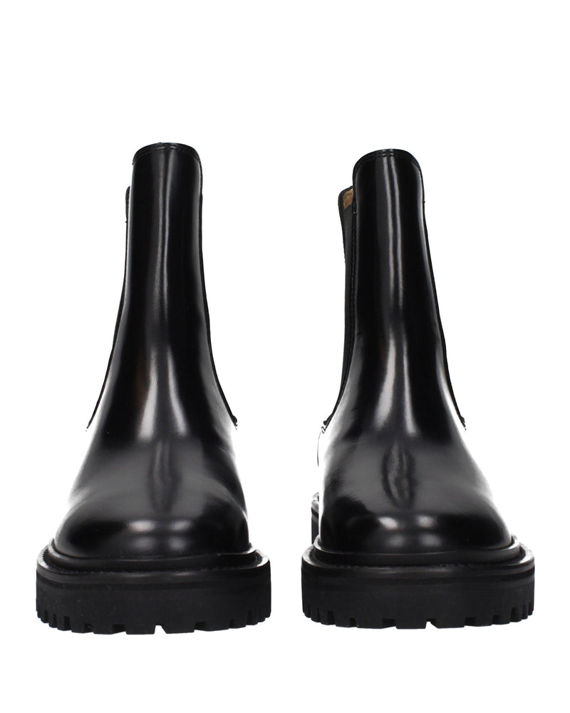 Isabel Marant Black Leather Ankle Boots Glam Steals