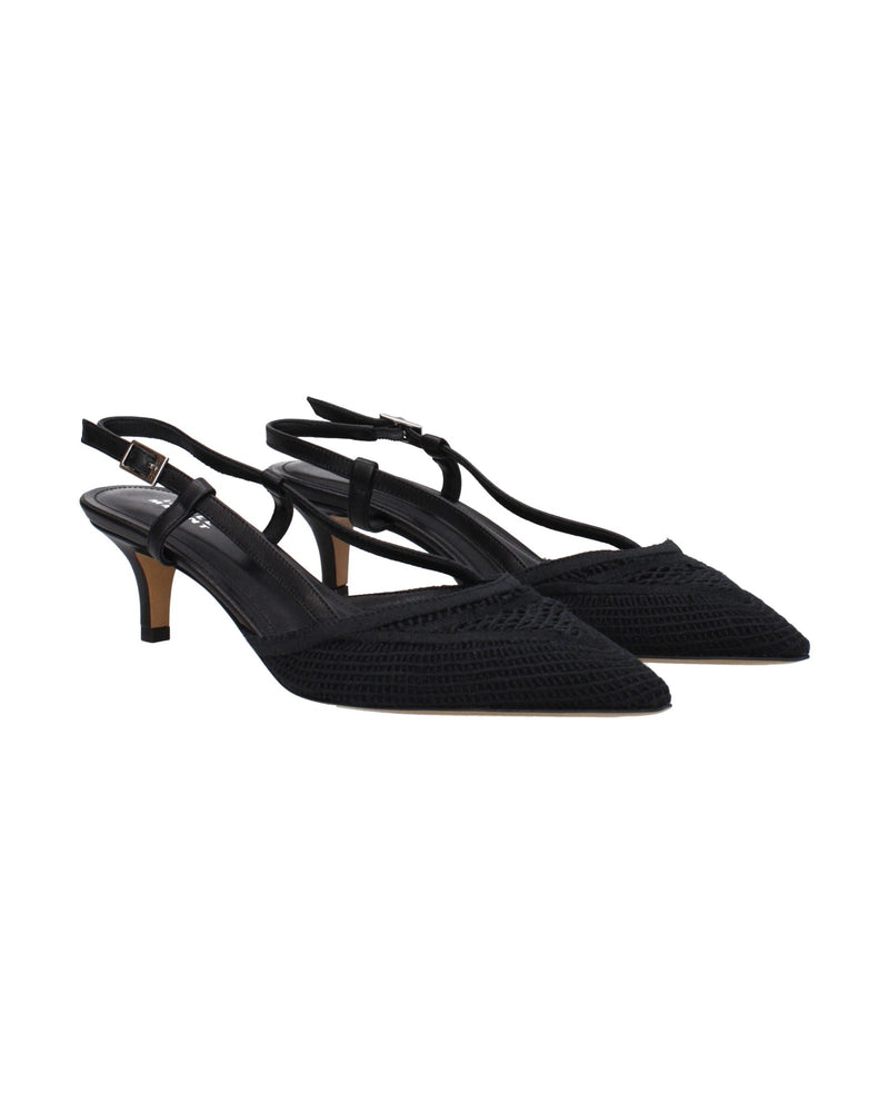 Isabel Marant Black Mid Heel Pumps Glam Steals
