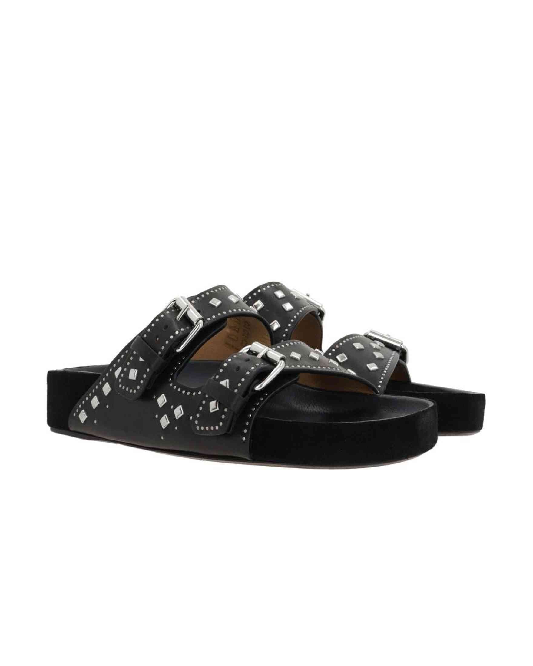 Isabel Marant Black Sandals Glam Steals