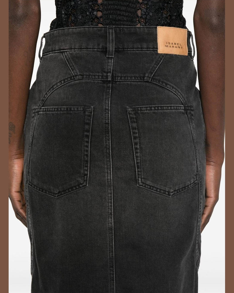 Isabel Marant Black Skirt Glam Steals