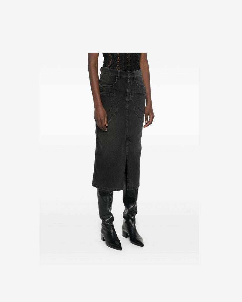 Isabel Marant Black Skirt Glam Steals