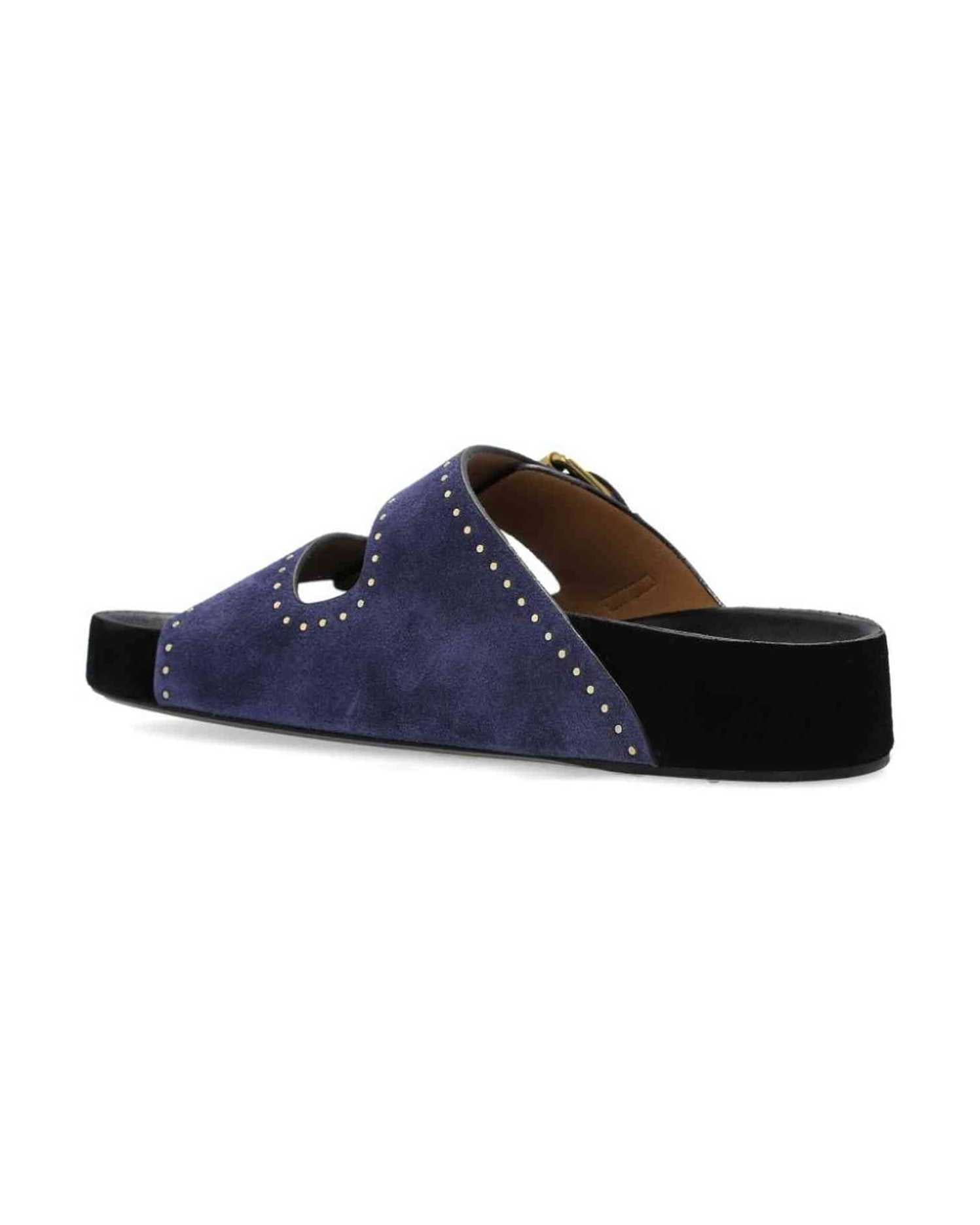 Isabel Marant Blue Sandals Glam Steals