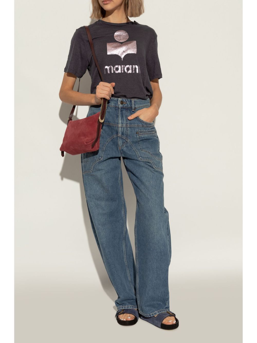 Isabel Marant Blue Sandals Glam Steals