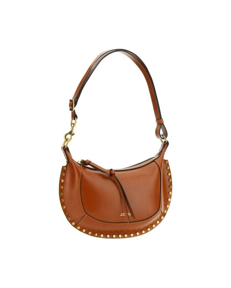 Isabel Marant Brown Calf Leather Bos Taurus Shoulder Bag 