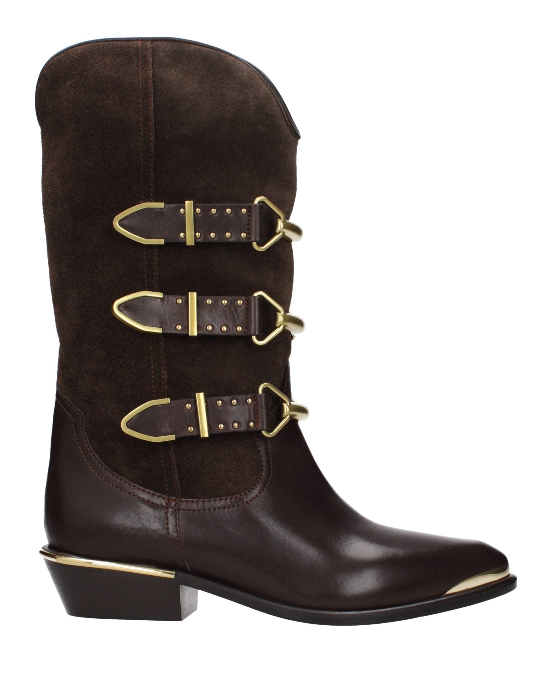 Isabel Marant Brown Leather Ankle Boots