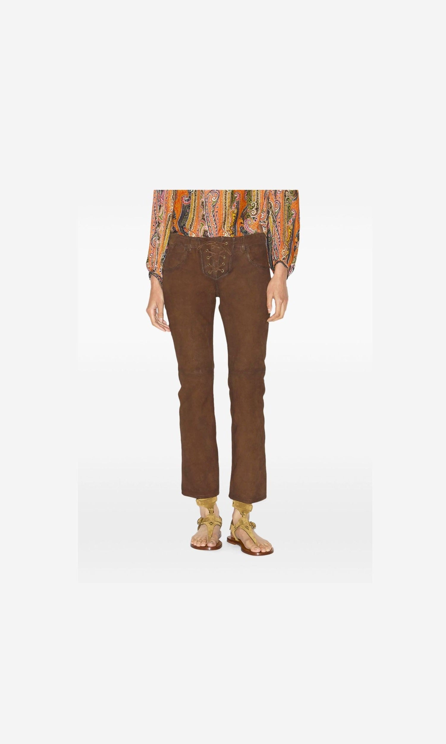 Isabel Marant Brown Trouser Glam Steals