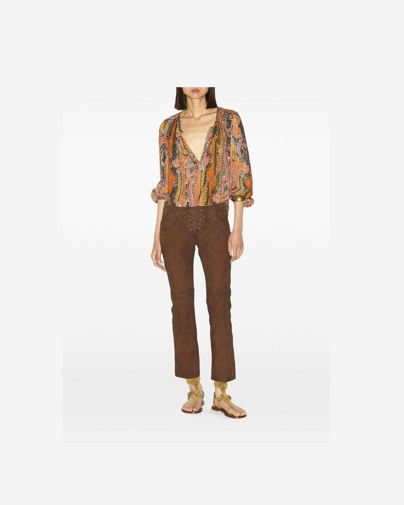 Isabel Marant Brown Trouser Glam Steals