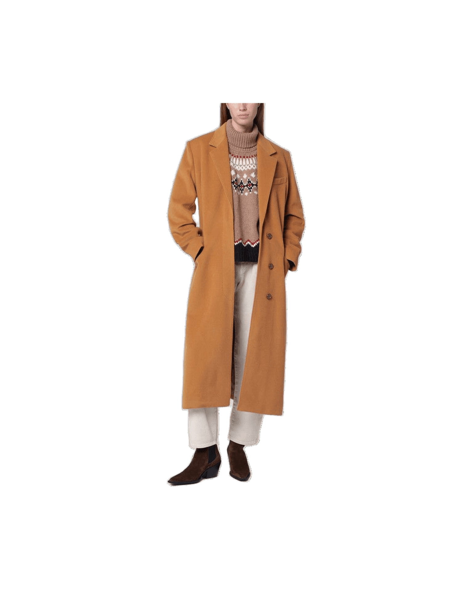 Isabel Marant Camel Wool Blend Coat Glam Steals