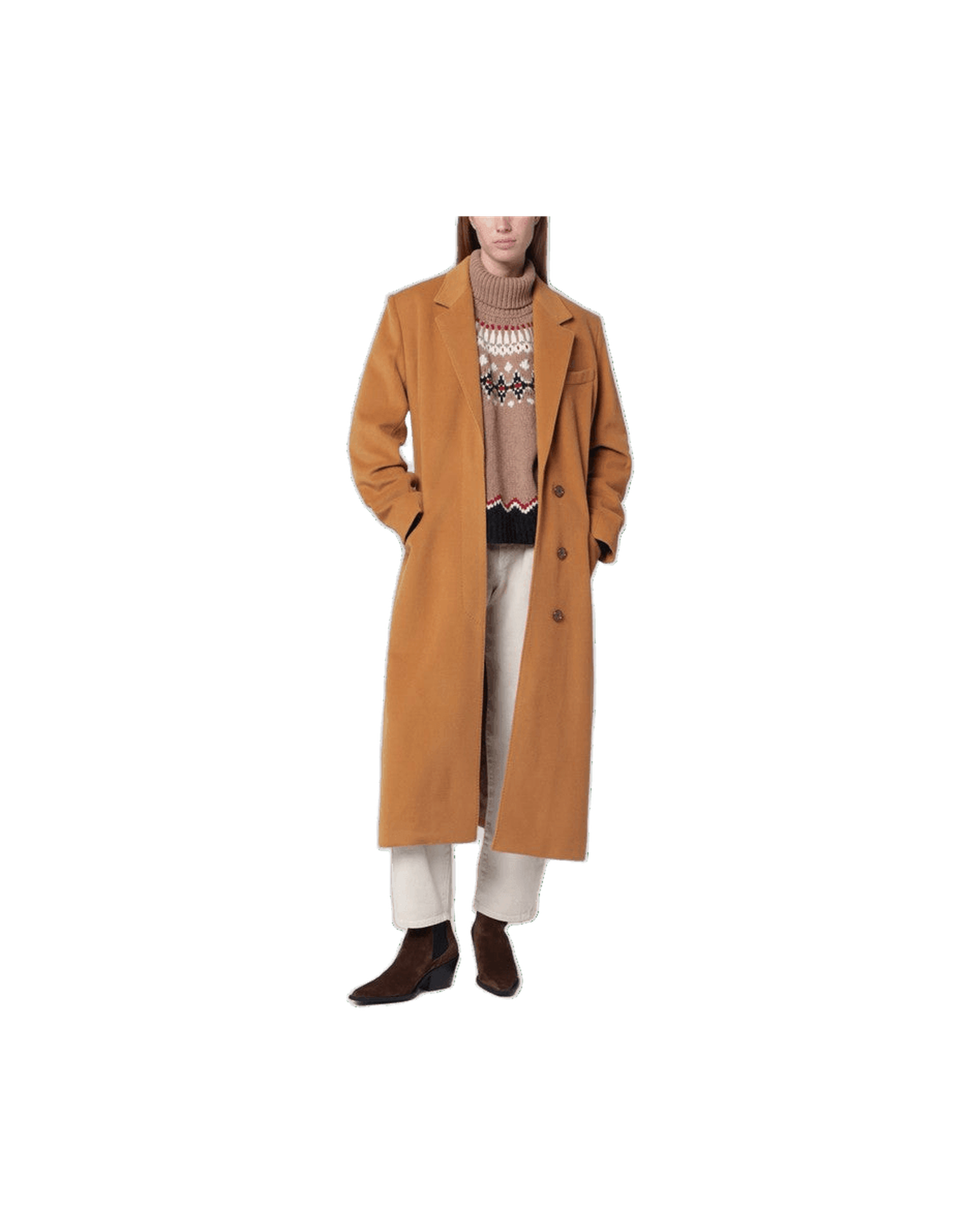Isabel Marant Camel Wool Blend Coat Glam Steals
