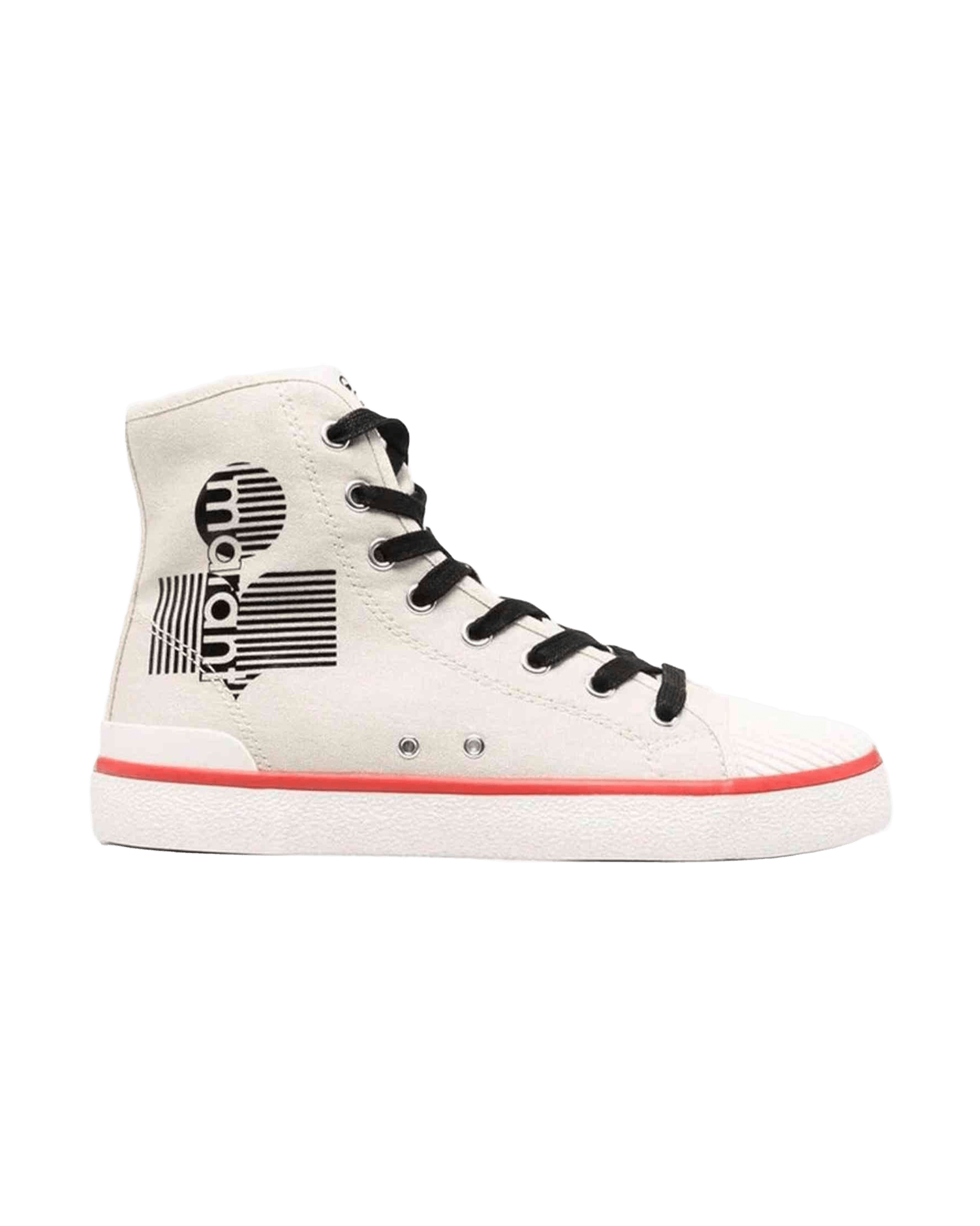 Isabel Marant Canvas Logo Sneakers Glam Steals