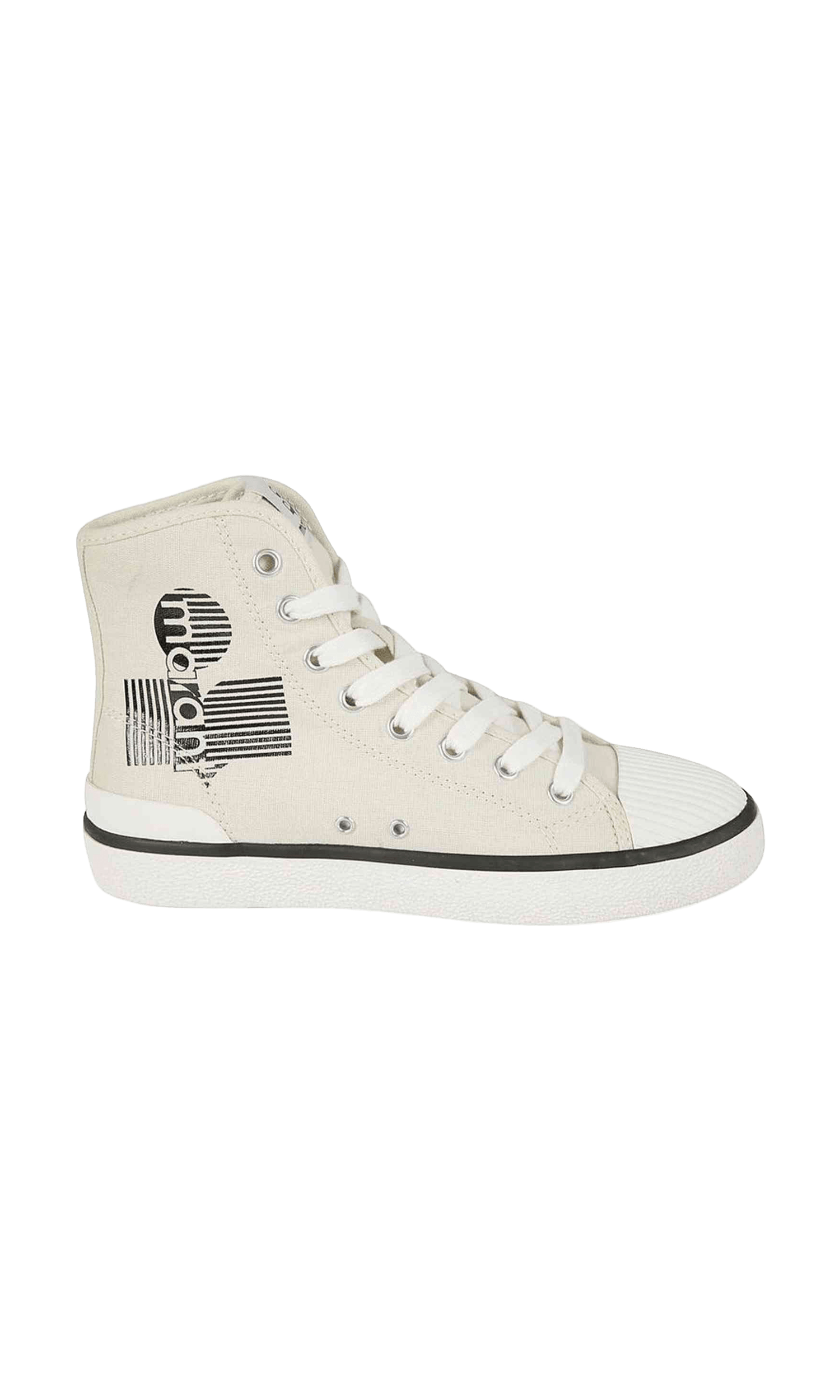 Isabel Marant Canvas Logo Sneakers Glam Steals