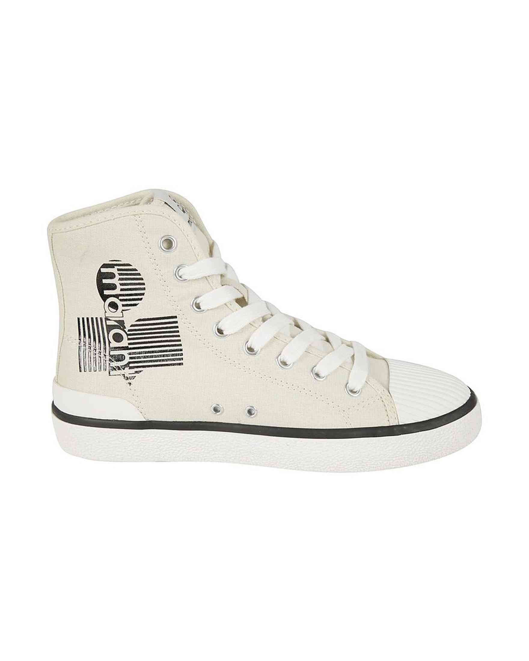 Isabel Marant Canvas Logo Sneakers Glam Steals