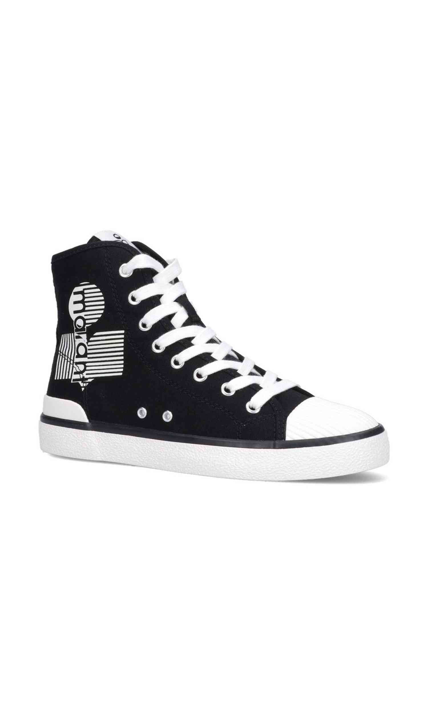 Isabel Marant Canvas Sneakers Glam Steals