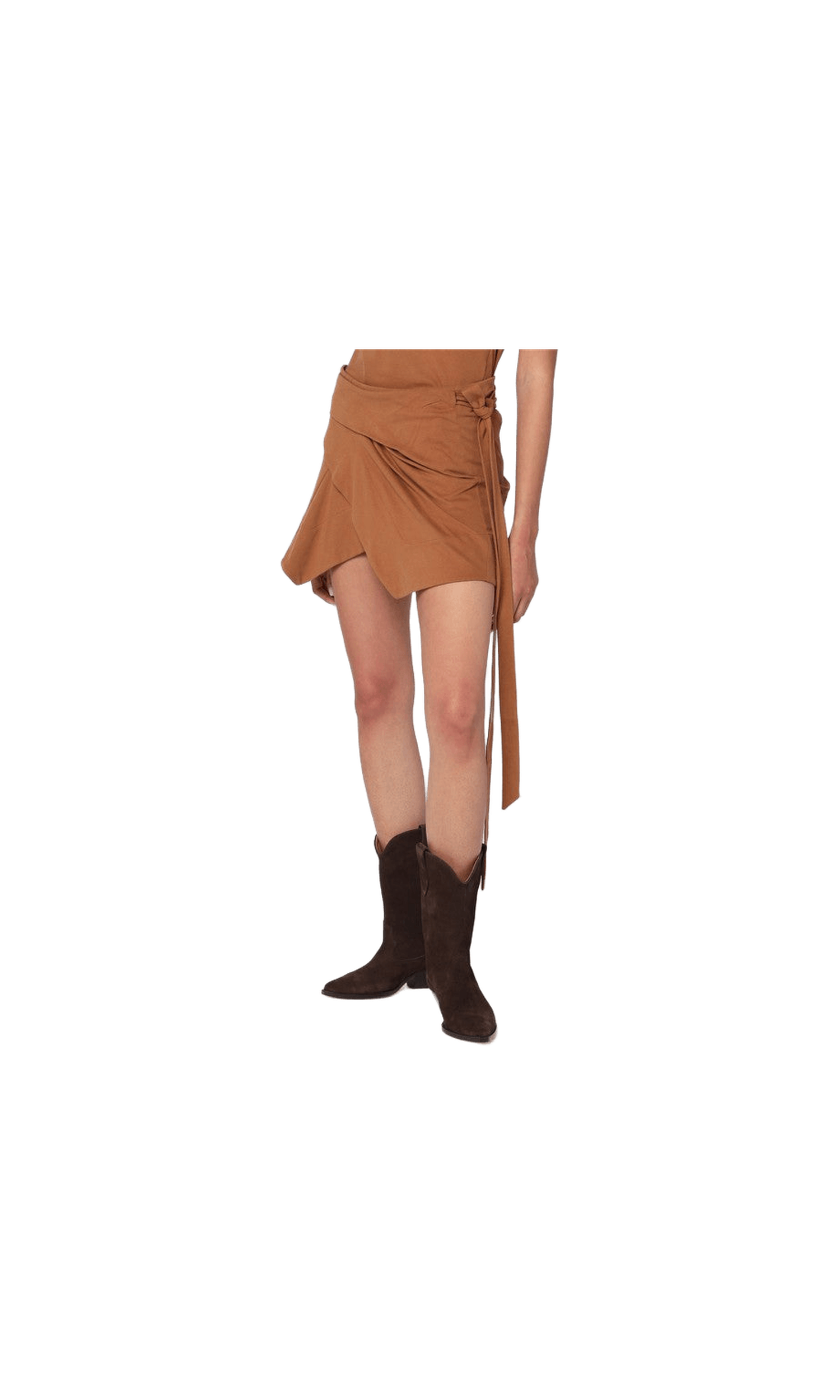 Isabel Marant Caramel Coloured Berenice Skirt Glam Steals