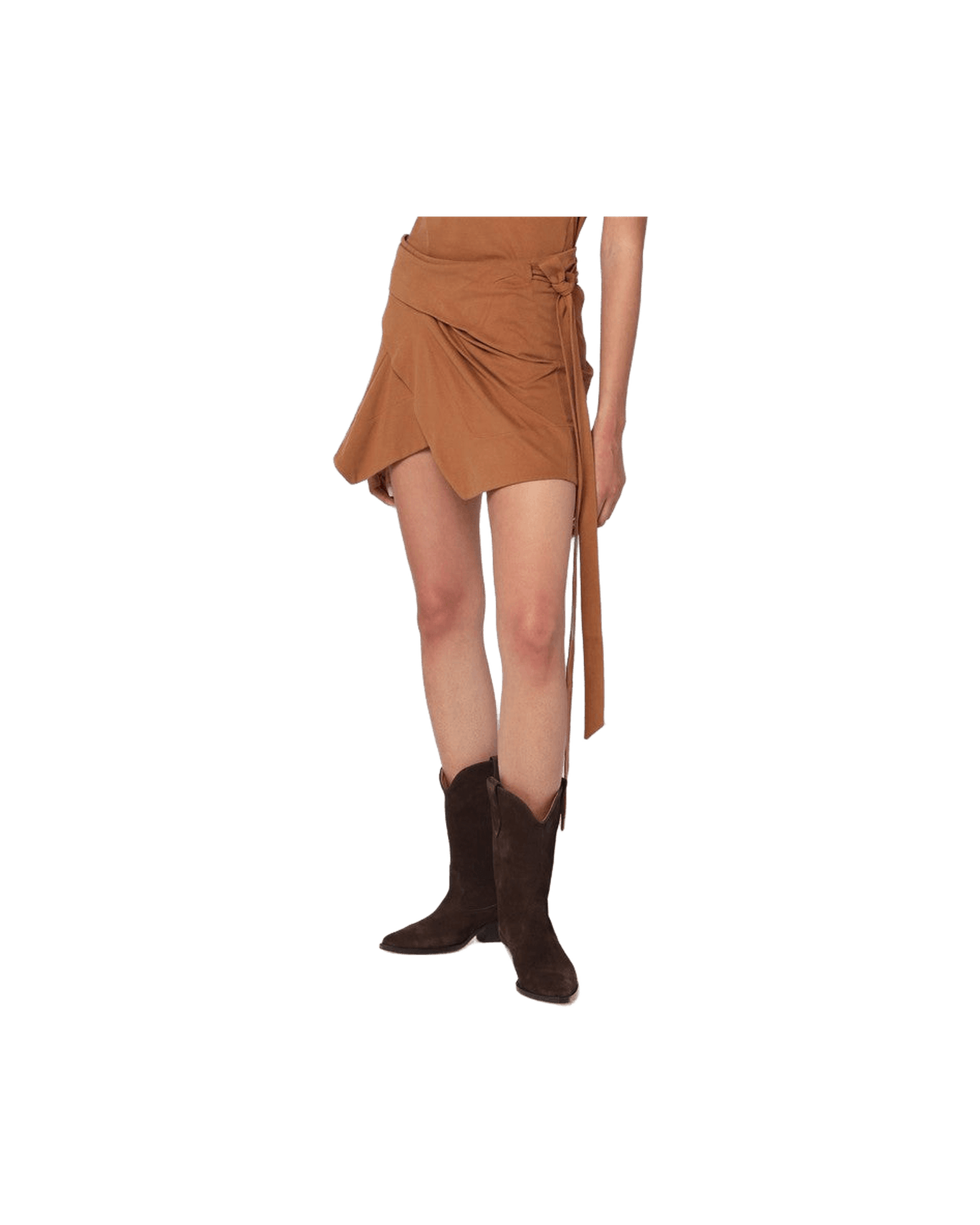Isabel Marant Caramel Coloured Berenice Skirt Glam Steals