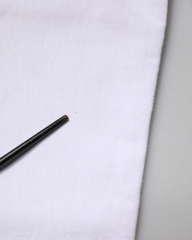 Isabel Marant Etoile White Denim High Waist Straight Jeans Glam Steals