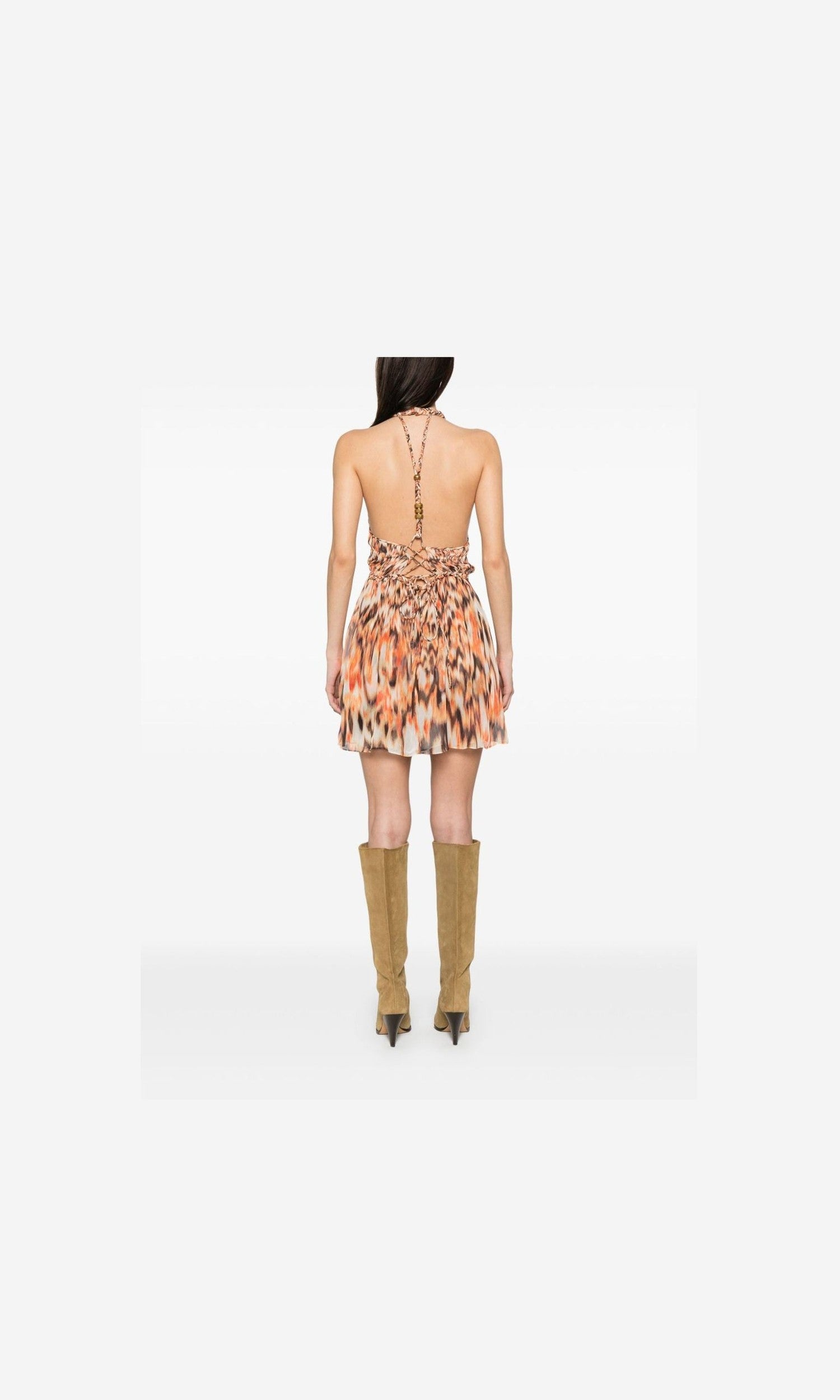 Isabel Marant Orange Dress Glam Steals