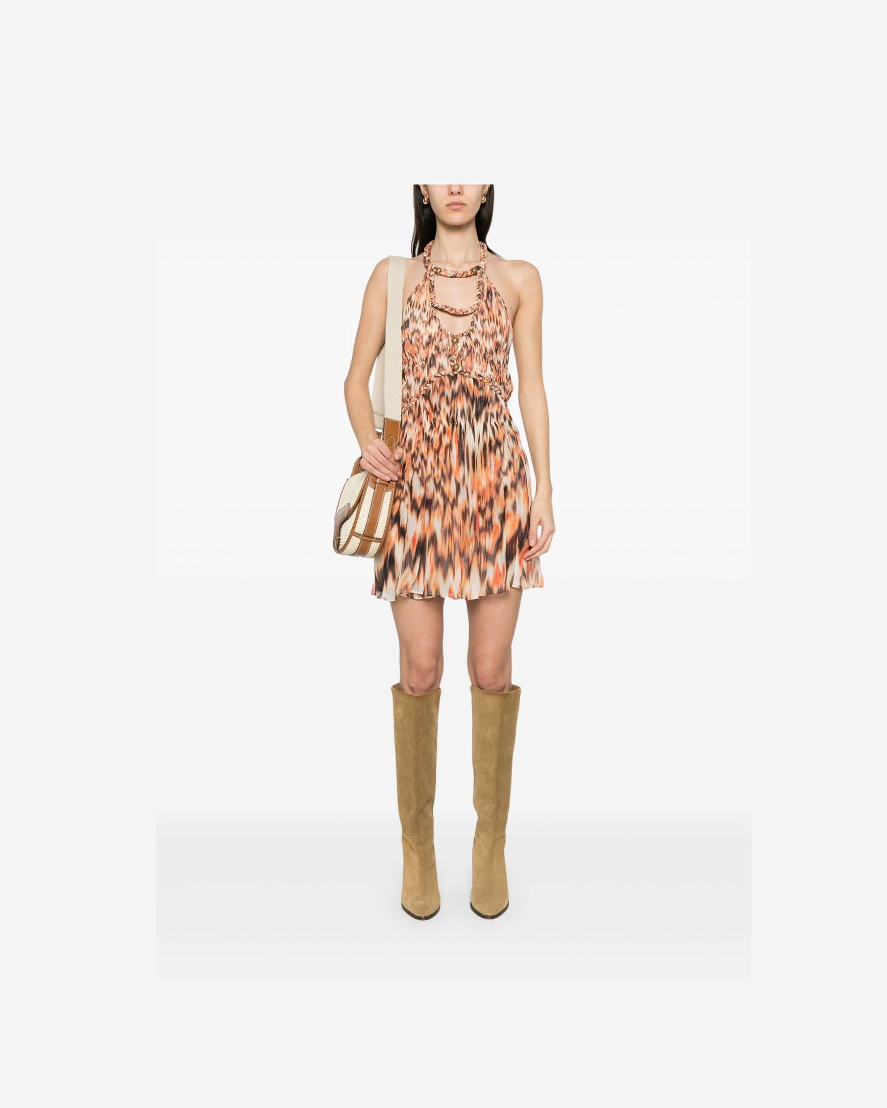 Isabel Marant Orange Dress Glam Steals