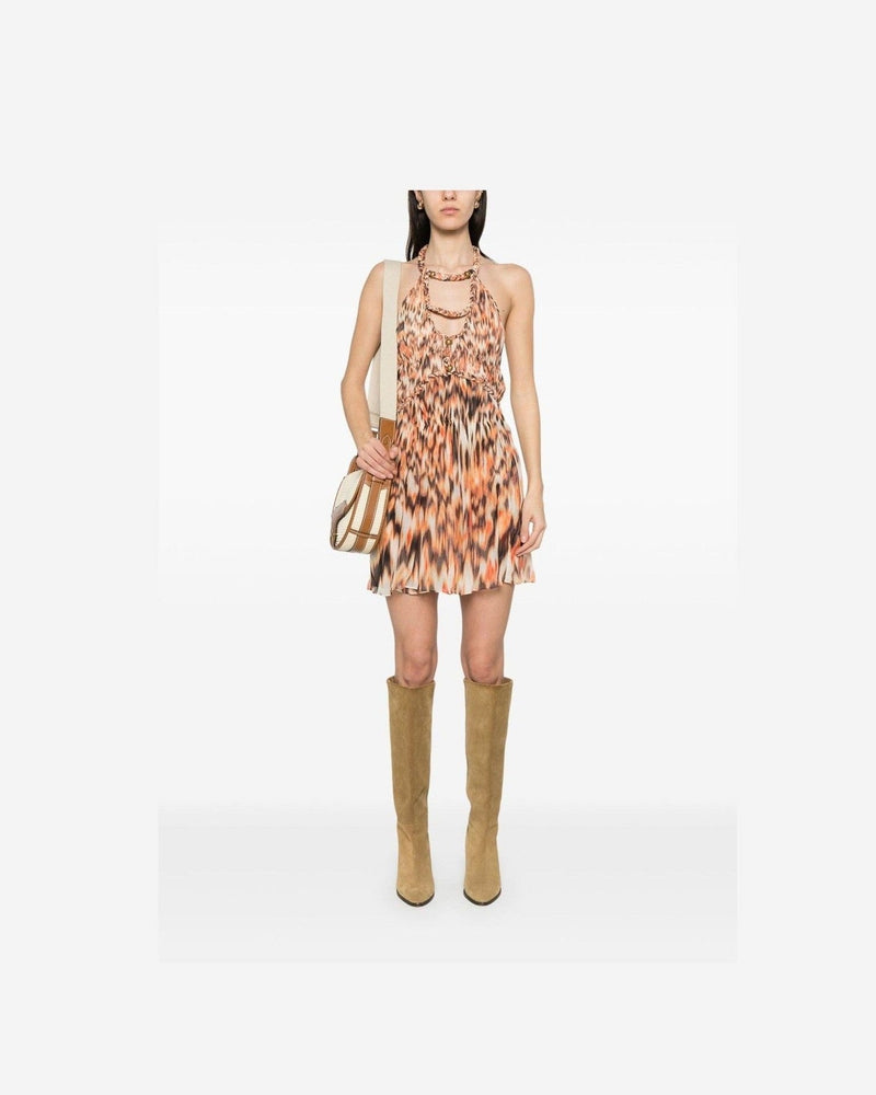 Isabel Marant Orange Dress Glam Steals