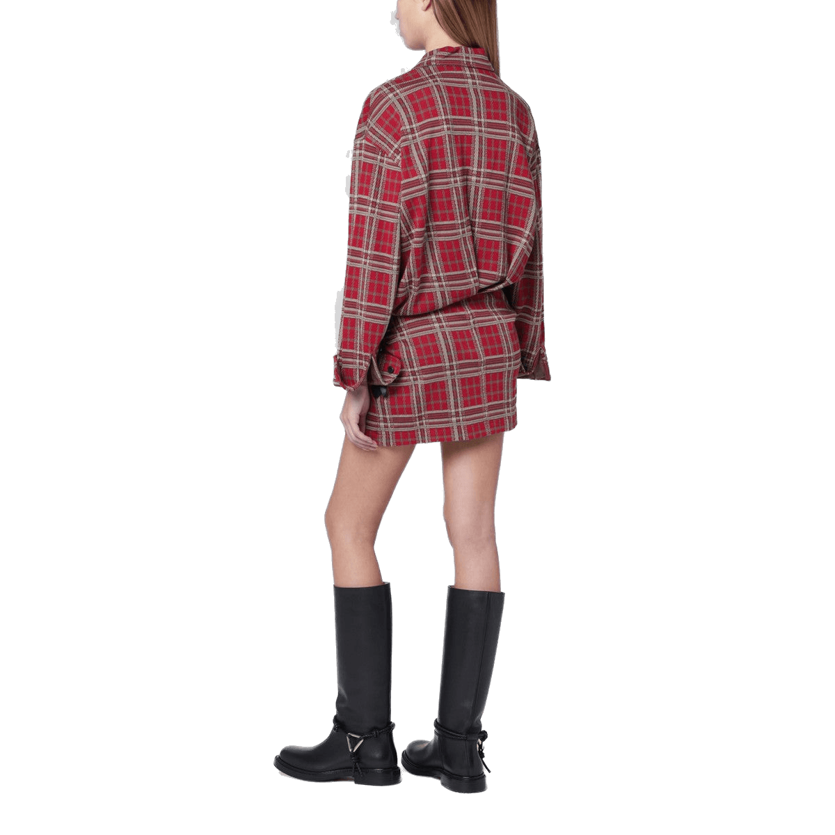 Isabel Marant Red Cotton Blandia Shirt Dress Glam Steals