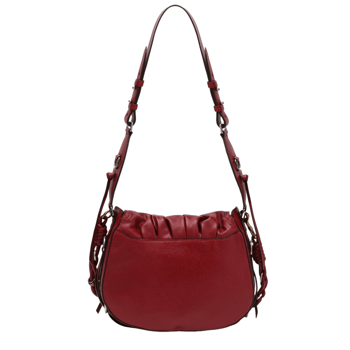 Isabel Marant Red Leather Bolton Bag Glam Steals