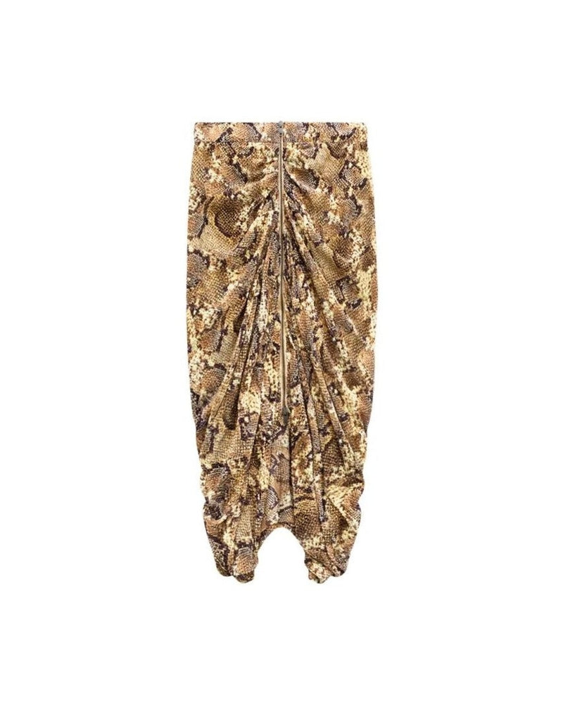 Isabel Marant Silk Midi Skirt Glam Steals