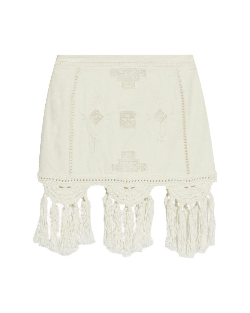 Isabel Marant White Skirt Glam Steals