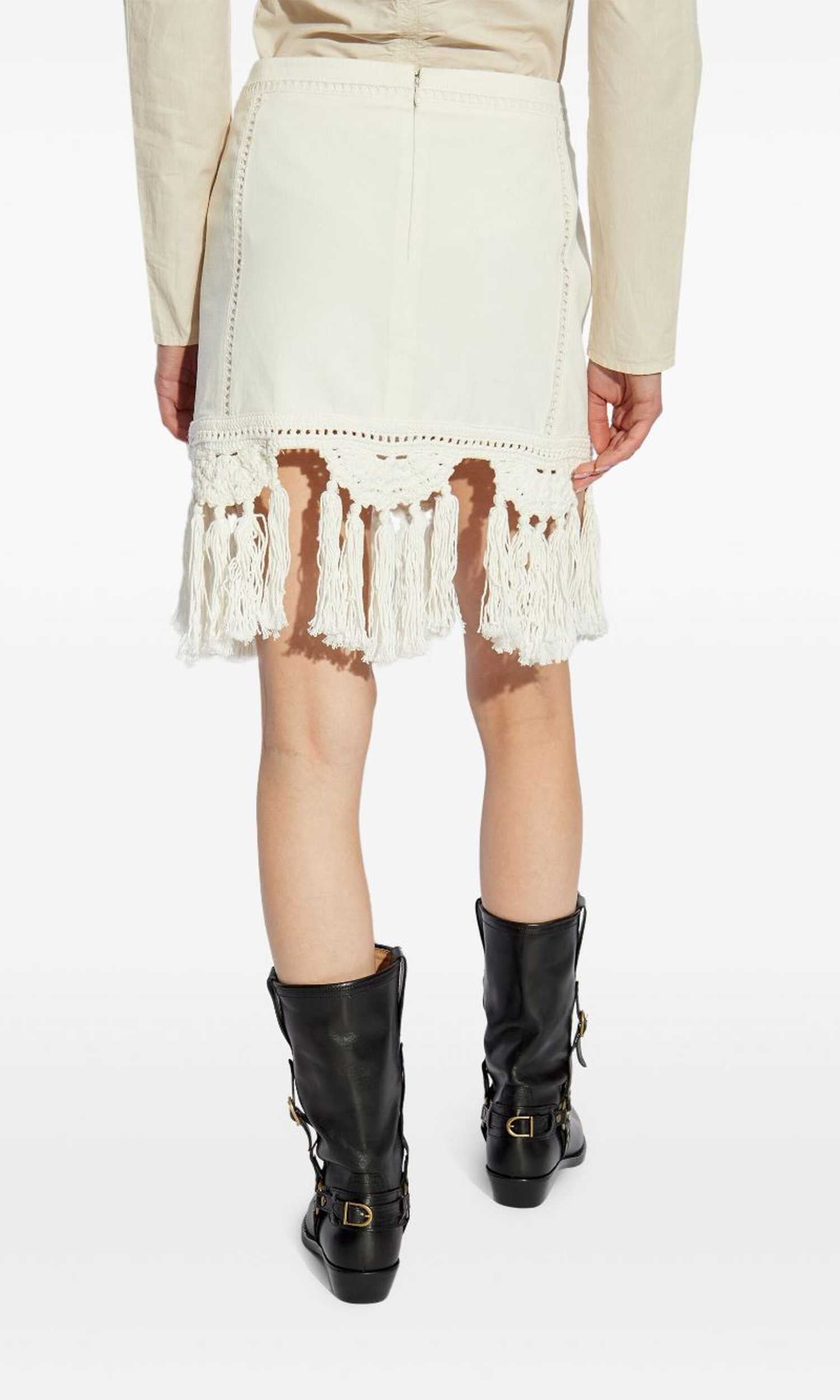 Isabel Marant White Skirt Glam Steals