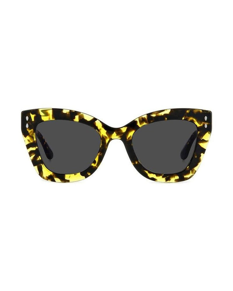 Isabel Marant Yellow Acetate Sunglasses Glam Steals