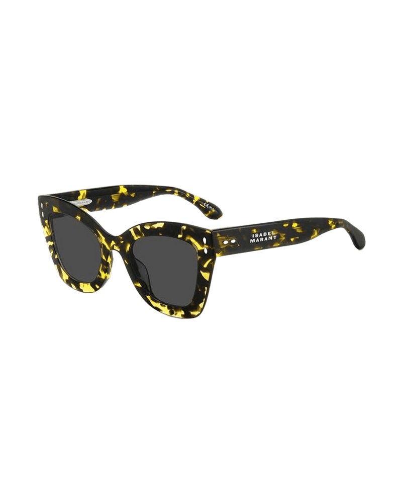 Isabel Marant Yellow Acetate Sunglasses Glam Steals