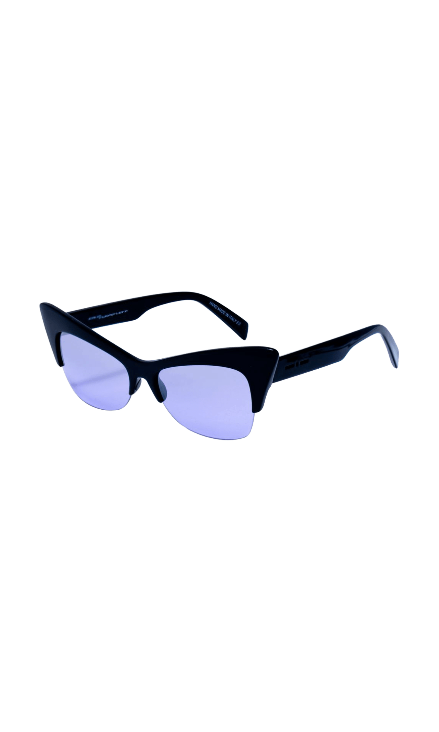 Italia Independent Black Acetate Sunglasses Glam Steals