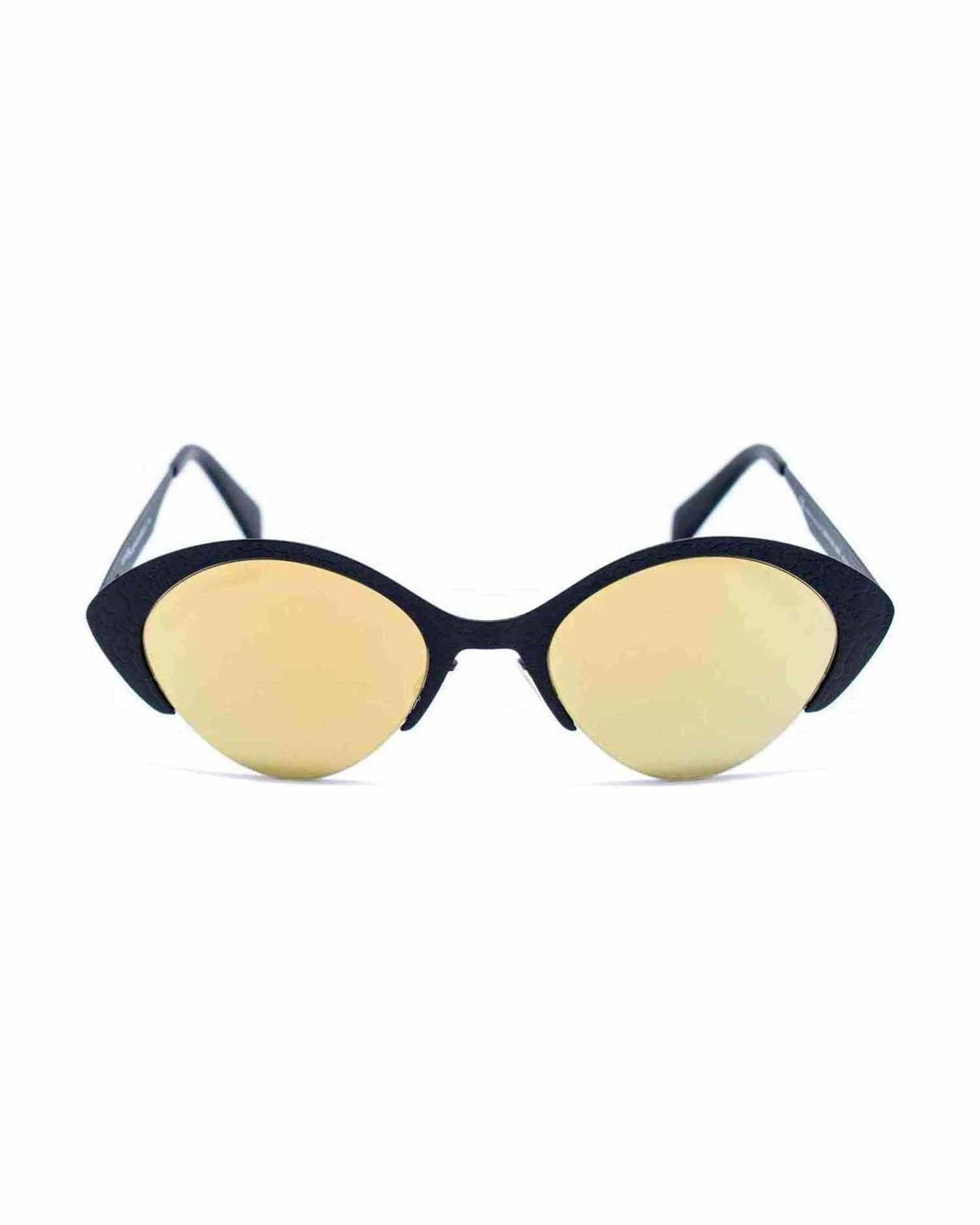 Italia Independent Black Metal Sunglasses Glam Steals