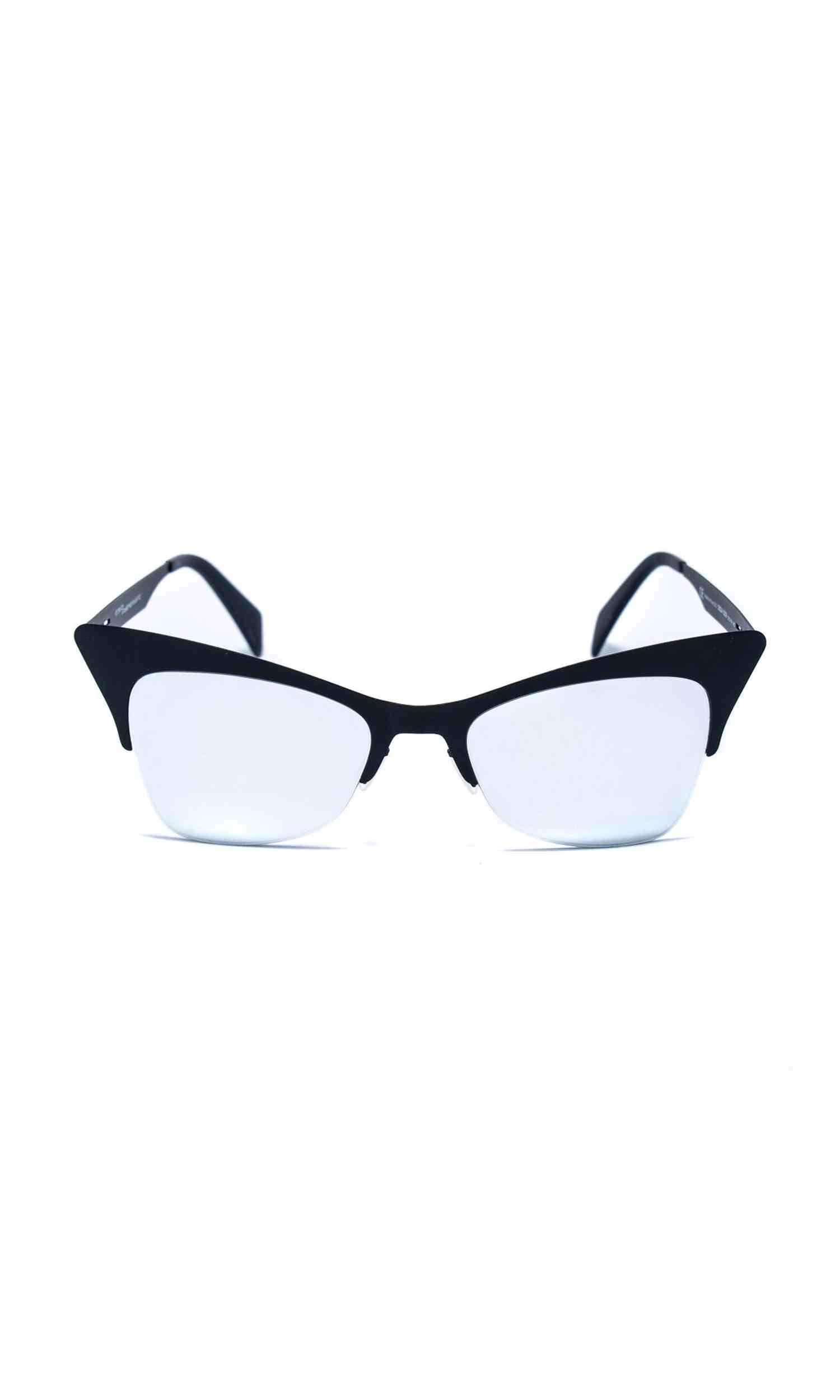 Italia Independent Black Metal Sunglasses Glam Steals
