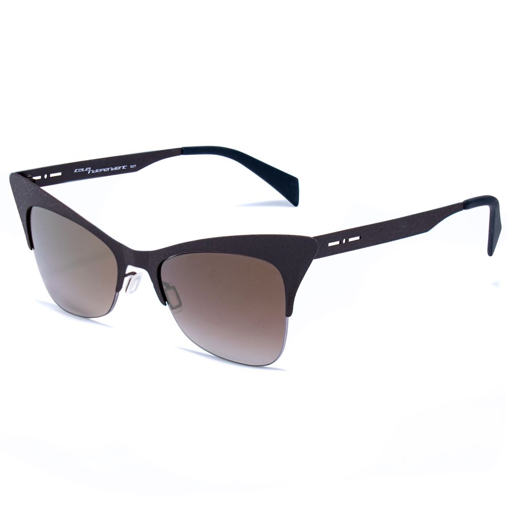 Italia Independent Black Metal Sunglasses Glam Steals