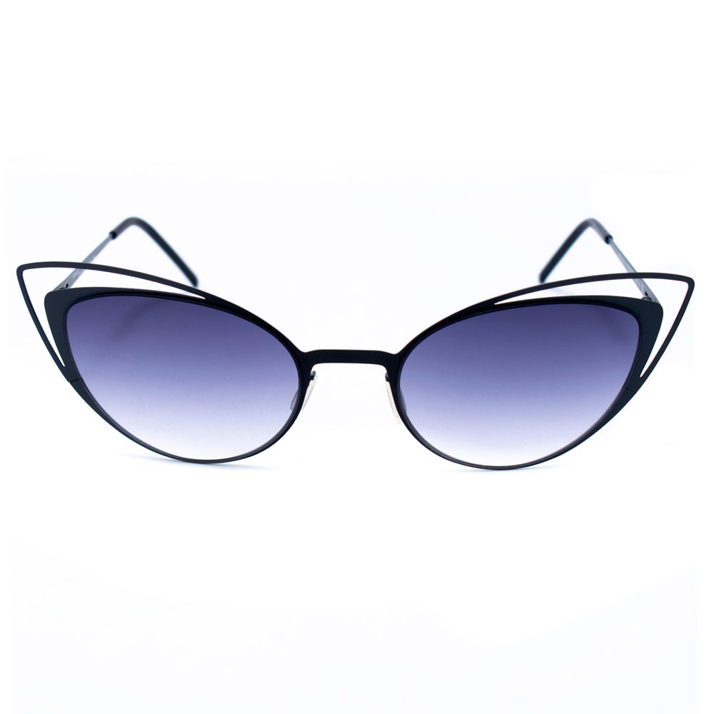 Italia Independent Black Metal Sunglasses Glam Steals