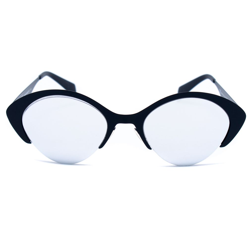 Italia Independent Black Metal Sunglasses Glam Steals