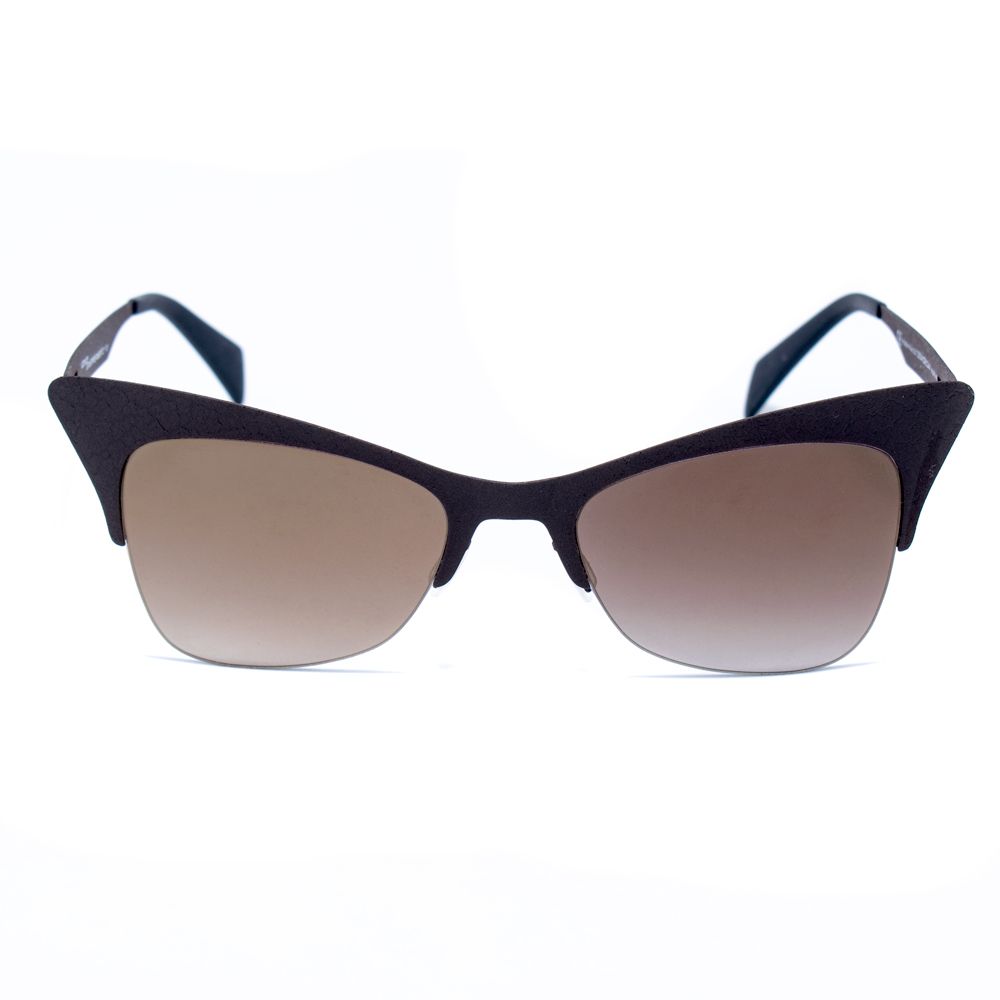 Italia Independent Black Metal Sunglasses Glam Steals
