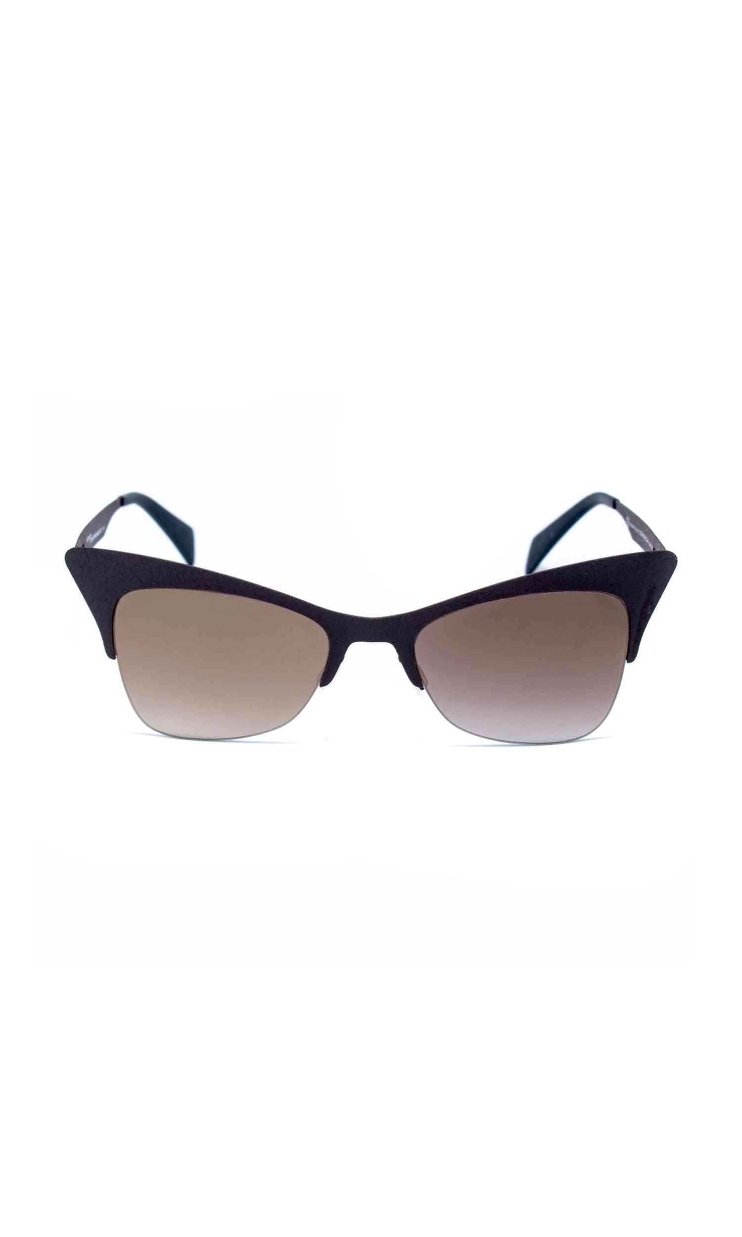 Italia Independent Black Metal Sunglasses Glam Steals