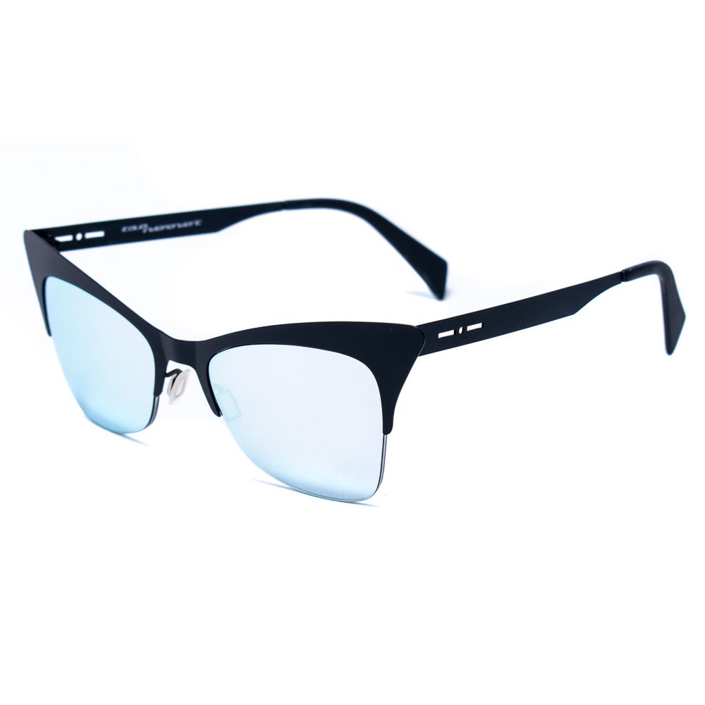 Italia Independent Black Metal Sunglasses Glam Steals