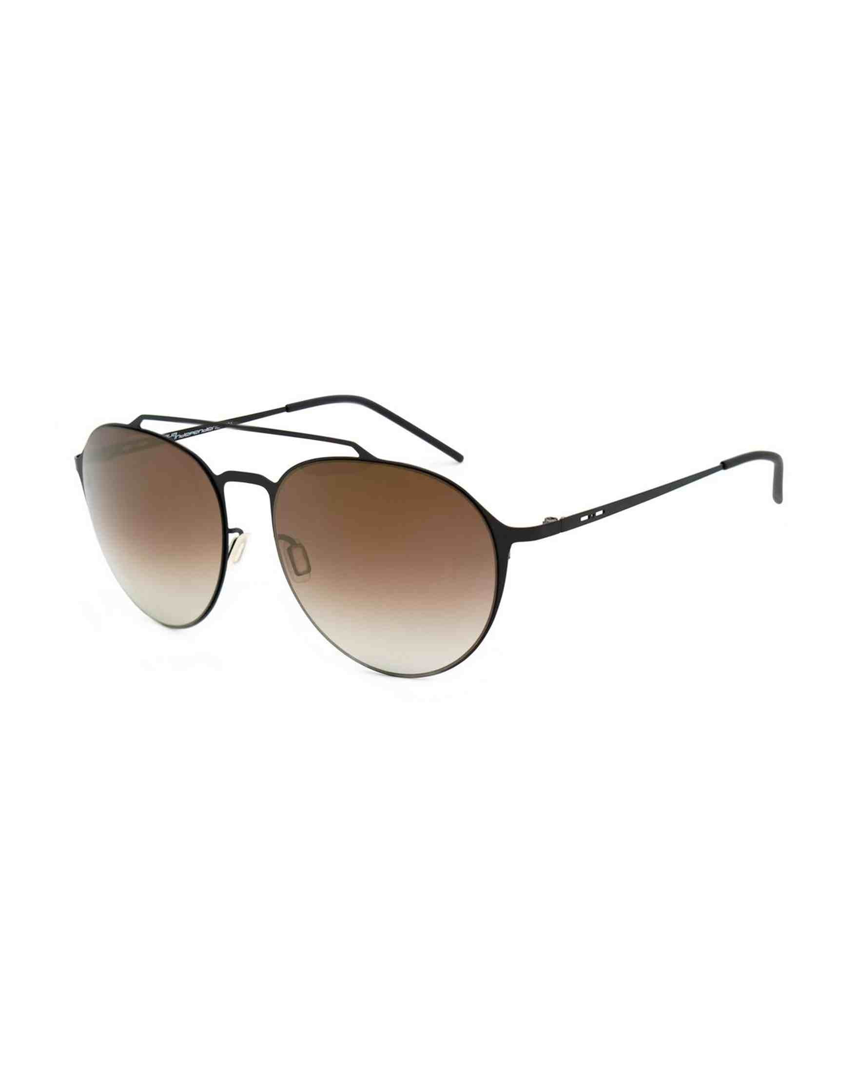 Italia Independent Black Metal Sunglasses Glam Steals