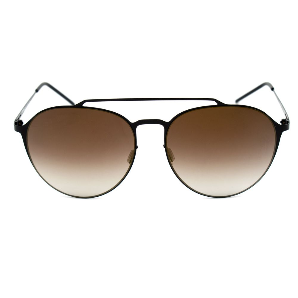 Italia Independent Black Metal Sunglasses Glam Steals