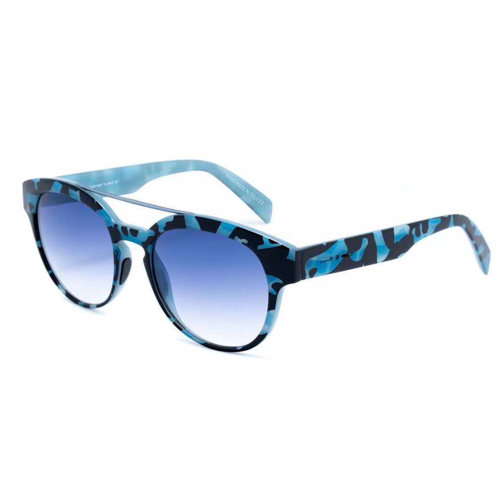 Italia Independent Blue Acetate Sunglasses Glam Steals