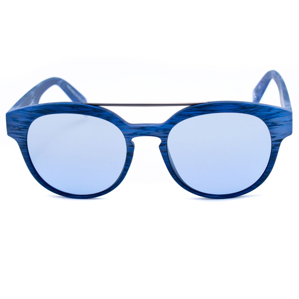Italia Independent Blue Acetate Sunglasses Glam Steals