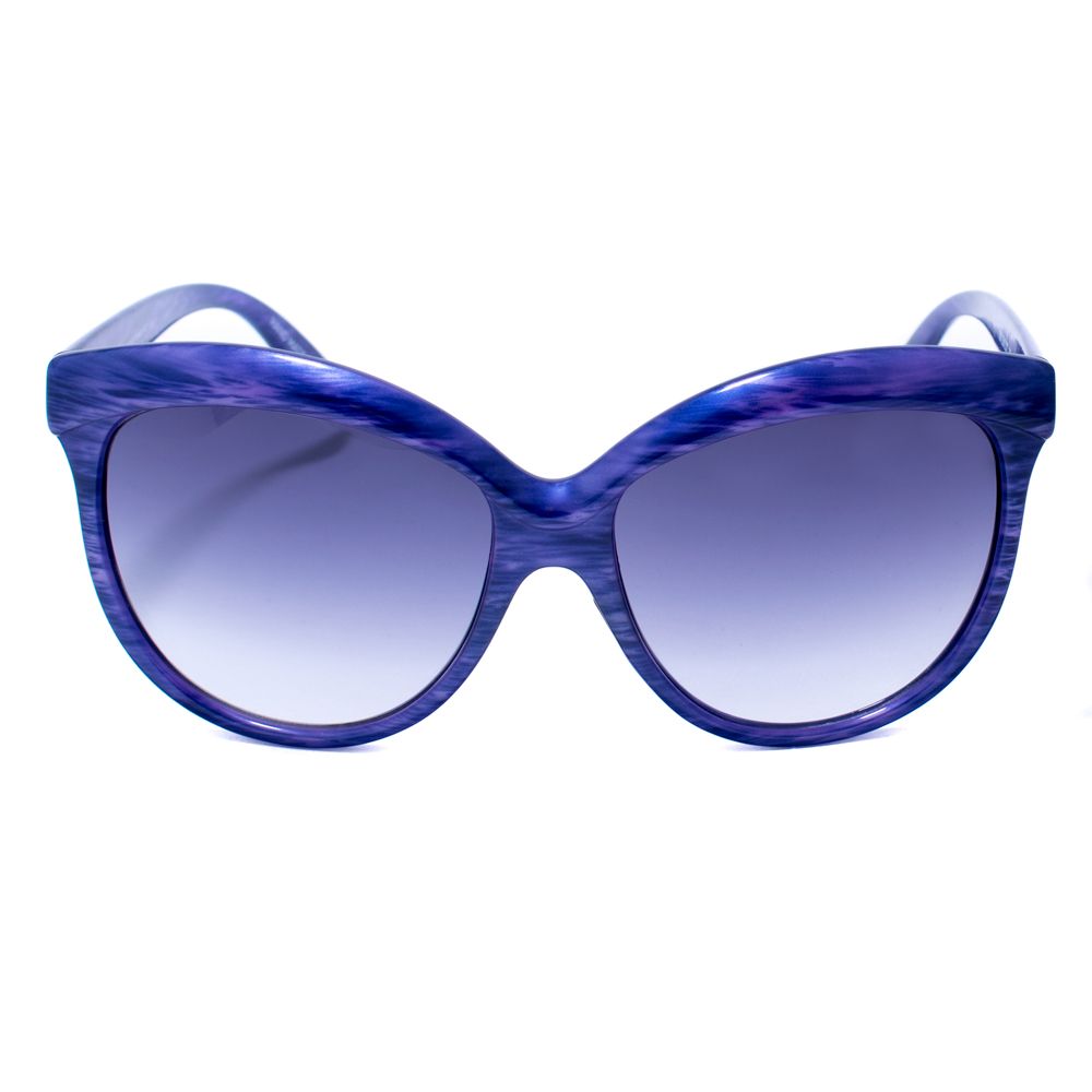 Italia Independent Blue Acetate Sunglasses Glam Steals
