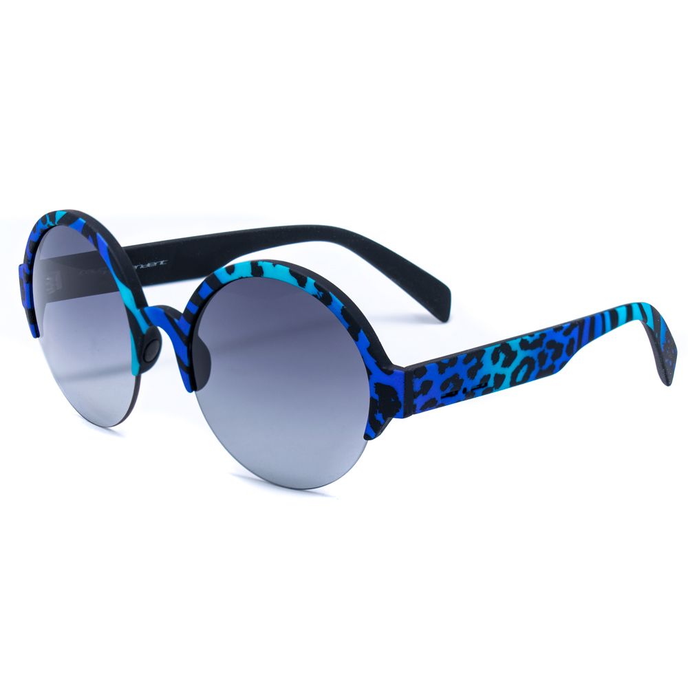 Italia Independent Blue Acetate Sunglasses Glam Steals